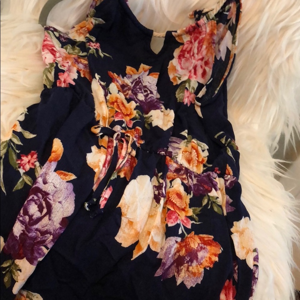 A floral romper